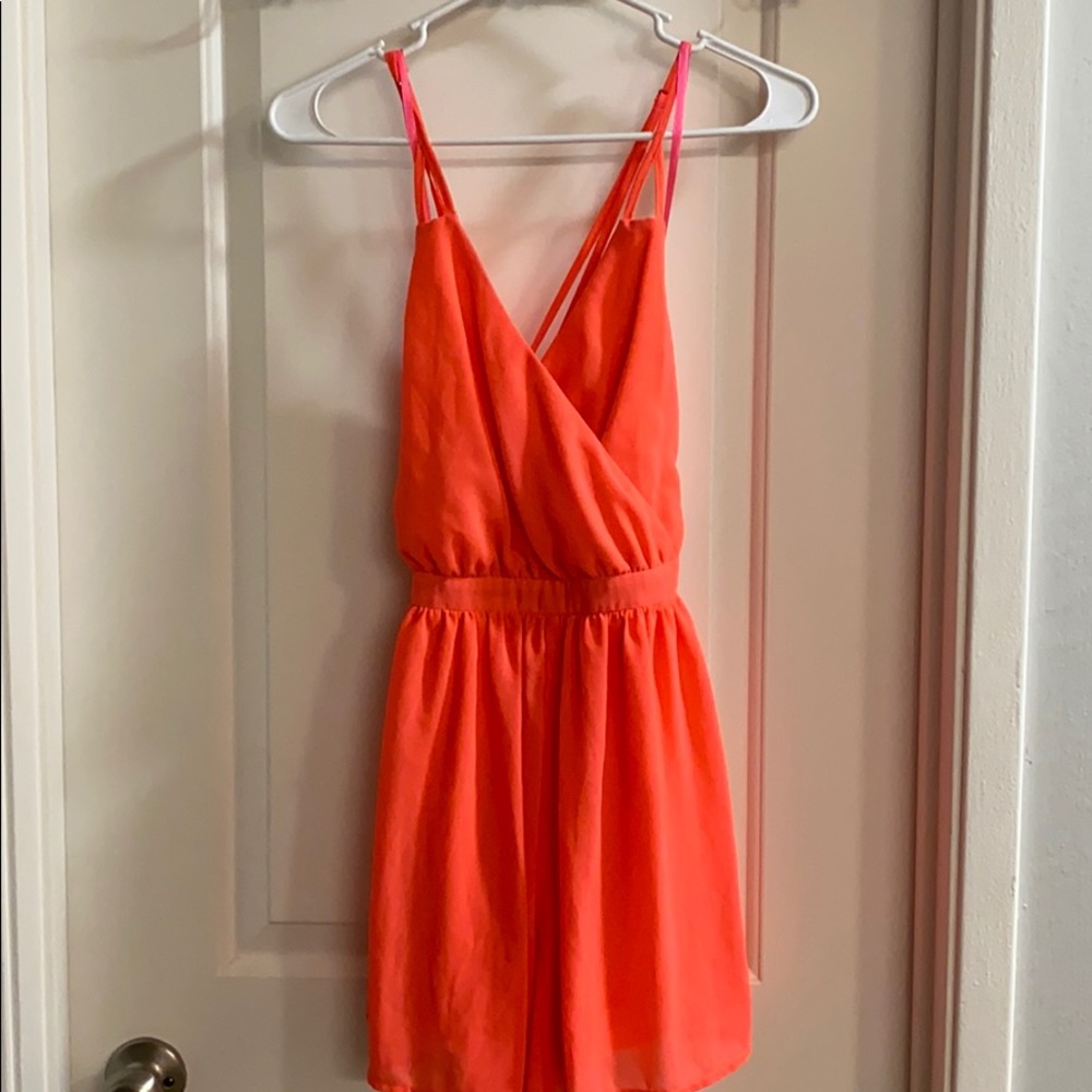 COPY - Neon pink romper